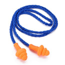 Anti-Noise Reusable Protect Hearing Earplugs Soft Silicone With Corded Earmuff