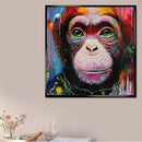 5D DIY Full Drill Diamond Painting Monkey Animal Cross Stitch Embroidery