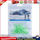 20pcs Nail Fluorescent Rings Outdoor Camping Tent Nail Luminous Rings Newly