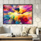5D DIY Diamond Painting Full Round Drill Colored Smoke of Rhinest
