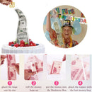 Birthday Making Mold Surprise Money Box Storage Boxes Cake Topper Cake ATM