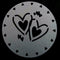 4 pcs/set DIY plastic stencil set cake decoration tools K0D5 V8Q3 F4S5