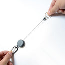 m Freien teleskopischer Schnur Keychain einziehbarer EDC taktischer O T1H G0Q8