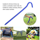 #A 4pcs Tent Stake Aluminium Alloy Ground Nail Heavy Duty for Hammock Awning C