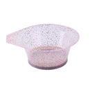 Hair Coloring Bowl with Ear Cap Hair Dye Mixing Tint Hairdressing (Pink) Newly