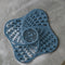 Anti-Block Floor Drain Silicone Sucker Sewer Outfall Strainer Filter (Blue)