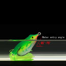 6cm / 15g Live Target Frog Wobbler Topwater Simulation Bait Soft Bait for