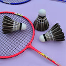 Stable Durable Training Ball Black Badminton Shuttlecock Goose Feather