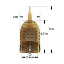 #A Carp Fishing Bait Feeder Cage 30g/40g/50g Sinker Trap Fishing Bait Basket Hol