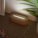 Oval Display Pedestal - LED Lights Display Base with USB (White Light) Newly