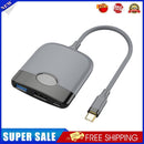 3 in 1 for NS Type-C to 4K HDMI-Compatible USB 3.0 PD HDTV Extender (Gray)