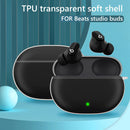 Shockproof TPU Earbuds Case Cover w/ Hook Protective Shell for Beats Studio