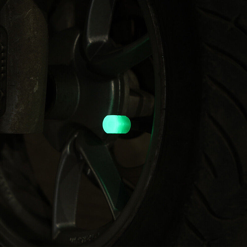 Luminous Stem Cover Tire Valves Caps Universal Valves Nozzles for Car Motor
