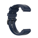 20mm Silicone Watch Band for Garmin Fenix 7S Bracelet Strap (Midnight Blue)
