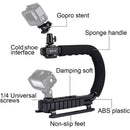 Handheld Shooting Camera Stabilizer Kit Tripod Head DV Bracket Video Action Rig