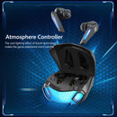 Wireless Earbuds Bluetooth-compatible 5.2 TWS Sport Gaming Headset (Black) Newly