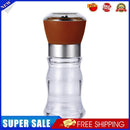 Kitchen Manual Grinding Bottle Pepper Grinder Spice Seasoning Jar (Brown)