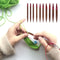13 Size Changeable Aluminum Circular Knitting Needle Ring Set Crochet Yarn