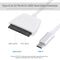 Super Speed USB3.1 Type-C to 22 Pin SATA Hard Drive Adapter Cable Converter