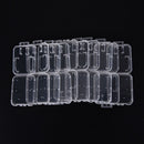 Holder Clear Standard SD/TF SDHC Card Storage Box Memory Card Case Transparent