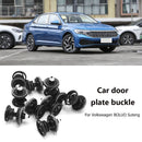 10pcs Nylon Car Interior Door Trim Panel Fastener Practical Rivets 7L6868243