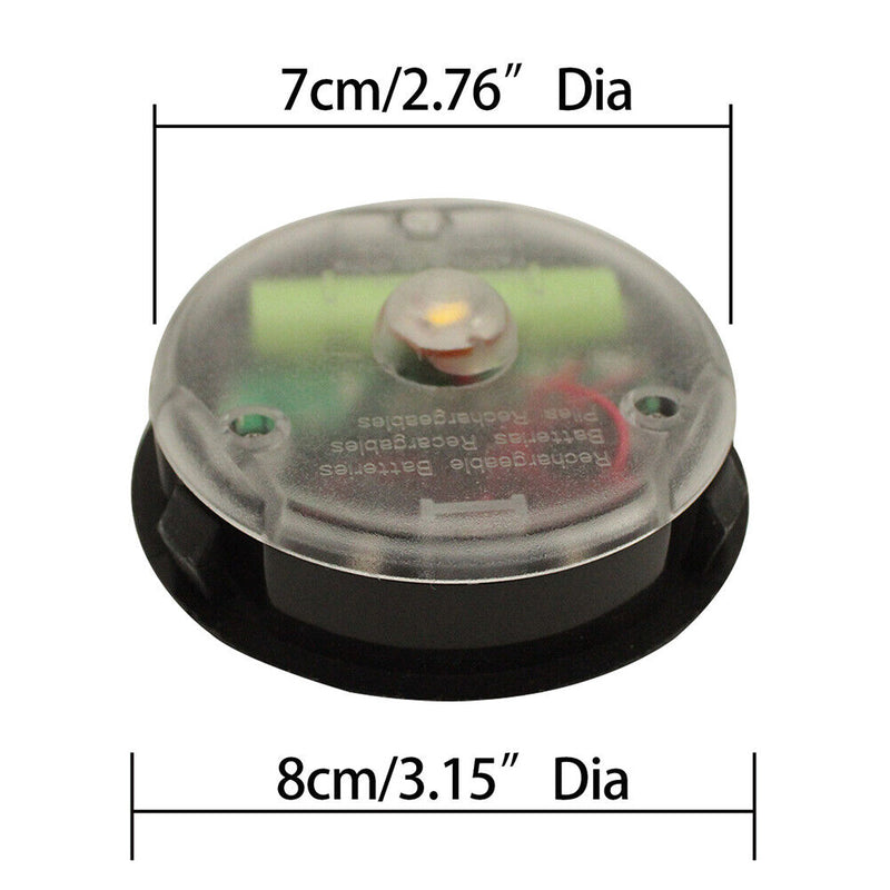 Solar Battery Box for Hollow Lantern Projection Lights Replacement (8cm) Newly