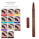 Neon Liquid Eyeliner Pencil Waterproof Color Eye Liner Women Makeup (10) Newly