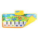 Musical Piano Mat with 8 Instrument Sound Pad Educatinal Toys Gift for Kids