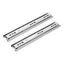 16in Ball Bearing Drawer Slides Three Sections Ball Guide Runners Furniture