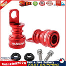 MUQZI 2pcs Bike Pedal Quick Release Buckle Pedal Frame Fixing Base (Red) Newly