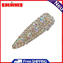 Korean Girl Fringe Barrette Women Pearls Rhinestone Bang Ponytail Duckbill Clips