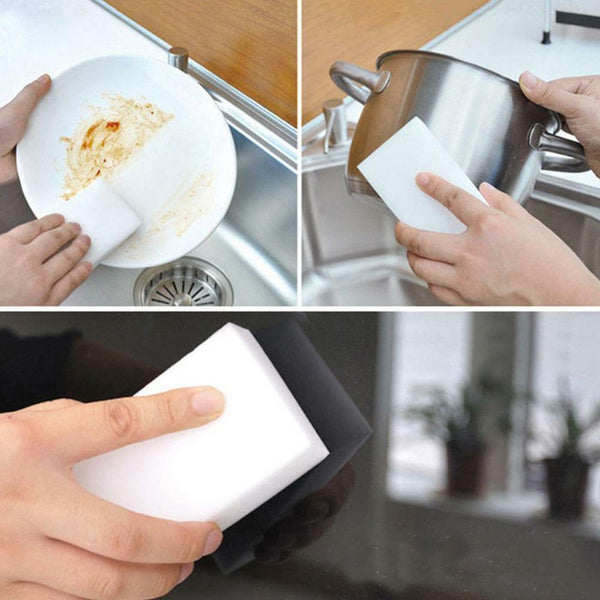 Cleaning Sponge Stain Eraser Remover Pad Home White Supplies 1pcs Cleaning R2D0