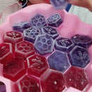 19 Cell Silicone Bee Honeycomb Cake Chocolate Soap Mold Mould Bakeware G9I8 A2R4