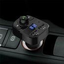 Handsfree 2 USB Charger Fast Charger Adapter Car Kit FM Transmitter MP3 Player