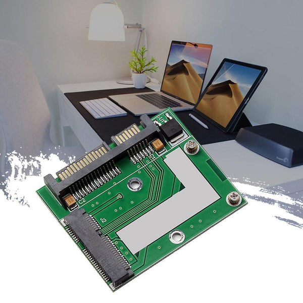 Mini Pcie mSATA SSD to 2.5'' SATA Drive Adapter Converter Board Hot Module T9H7