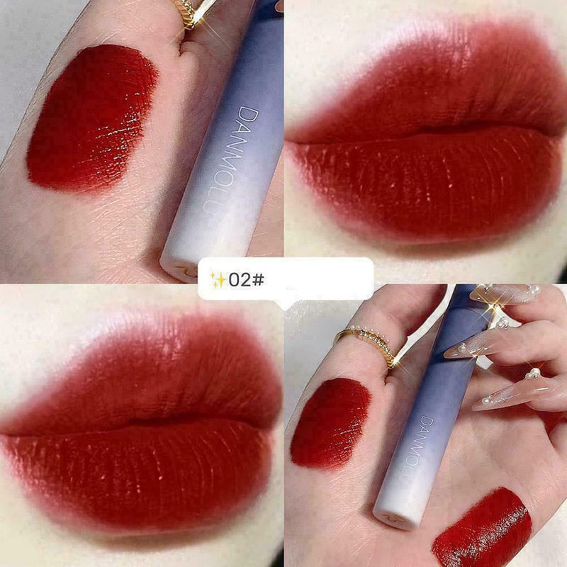 5pcs Lip Gloss Set Matte Velvet Non-fading Lipstick Long Z1T9 Lasting U7M1