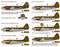 Caracal Decals 1/72 CURTISS C-46 COMMANDO USAF & USN Versions