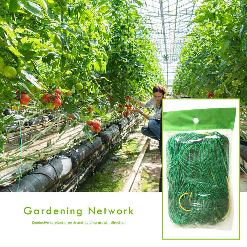 Garden Plants Climbing Netting Nylon Flower Vine Support Rope (1.8x2.7m) Newly