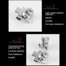 Double-open glass window lock display cabinet window glass P8N5 lock Q4W2 K3R1