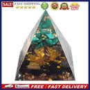 Energy Generator Orgone Pyramid Crystal Spirit Healing Orgonite Amethyst Stone