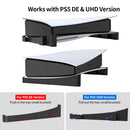 2pcs/Set Horizontal Game Discs Storage Stand for PS 5 UHD Version Game Console