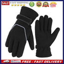 Cycling Men Fleece Gloves Winter Warm Ski Snowboard Motorcycle Full Finger Gl
