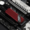 M.2 Solid State Hard Disk Heatsink Heat Radiator for PCIE 2280 SSD (Red) Newly