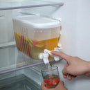Fridge Water Dispenser with Tap for Lemonade Teas Juices Lemon Water Jug Newly