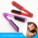V-Shaped Splint Comb Anti-Static Bristle Curling Hair Brush Gifts for Frien