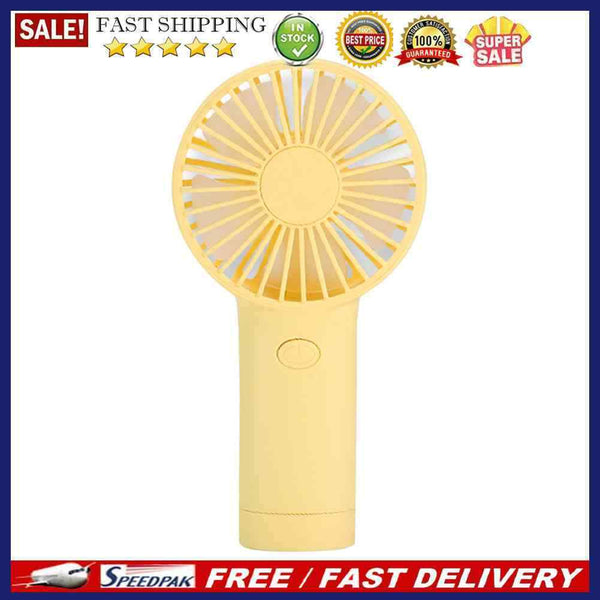 Mini Portable Fan Summer USB Rechargeable Handheld 2 Speed Electric Cooling Fans