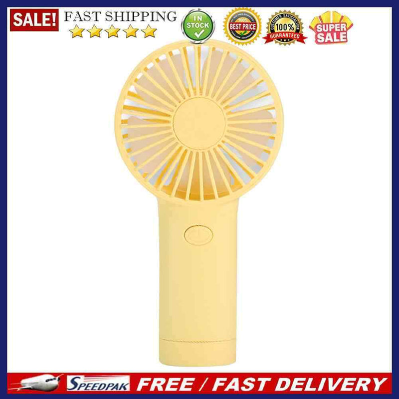 Mini Portable Fan Summer USB Rechargeable Handheld 2 Speed Electric Cooling Fans