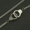 Women Mens Hip Hop Dark Gothic Punk Necklace Choker Handcuffs Pendant Chain