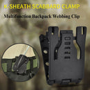 Tools Outdoor Fixing Buckle Camping Bag Buckle Carabiner Backpack Webbing Clip