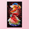11CT 3 Strand Printed Full Embroidery Koi Fish Needlework DIY Cross Stitch